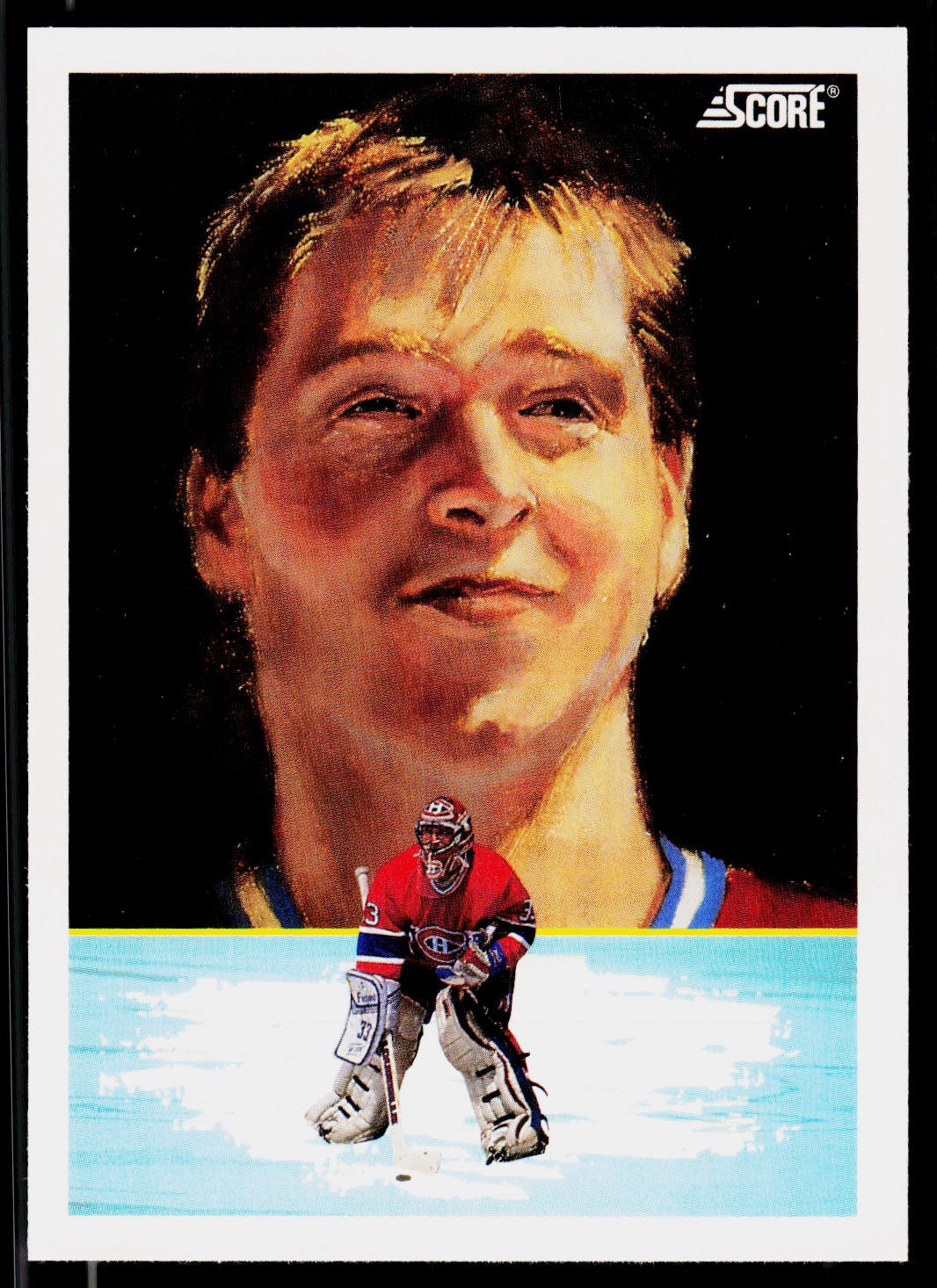 Patrick Roy, 1991-92 Score American, #342, Montreal Canadiens,