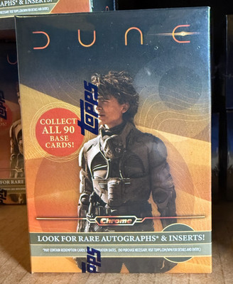 2024 TOPPS DUNE CHROME Value Blaster BOX (28 Cards) Brand New Factory Sealed QTY