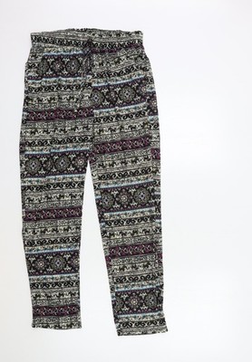 Schwarze Damenhose UK Größe 28 in Shi Sheng Regular Fit