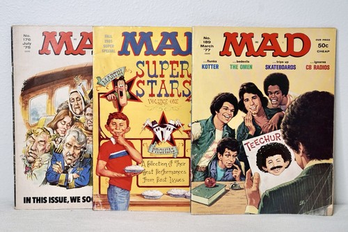 Vintage 1970’s/80’s Mad Magazine Lot of 15 Inklusive Specials - Bild 3 von 15