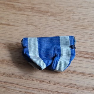 WWI • 1917 18 New Jersey Victory Service Medal • RIBBON ONLY
