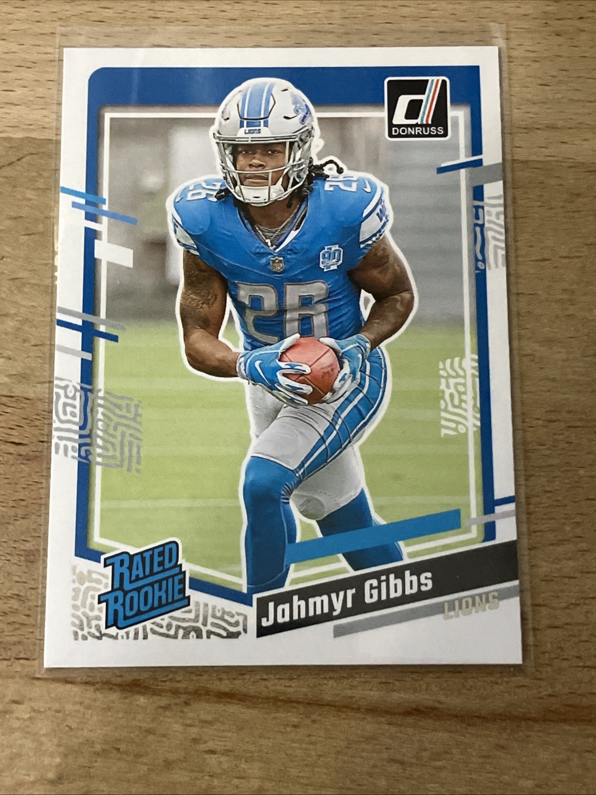 2023 Panini Donruss Jahmyr Gibbs #331 Rated Rookie RC Detroit Lions RC