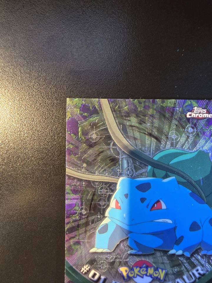 Pokemon Topps 2000 cromo Bulbasaur Holo #01 (C38) Foto 2 de 4