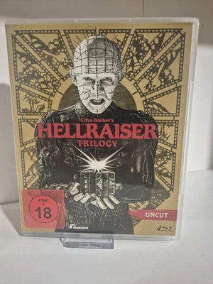 Hellraiser Trilogy (4 Blu-ray-Disc-Edition) (Uncut) Blu-ray FSK18 - Bild 1 von 2