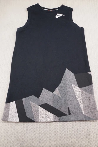 Nike Shirt Dress Womens Extra Large Black Fleece NSW Rally Skyscraper Sleeveless