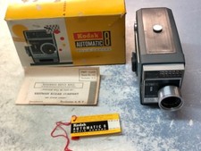 Vintage Kodak Automatic 8 Movie Camera No. 143 in Original Box