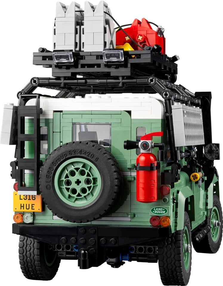 LEGO® Icons 10317 Land Rover Classic Defender 90 NUOVO IMBALLO ORIGINALE ESCLUSIVO + regalo!* - Immagine 3 di 4