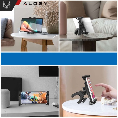 Support Universel Tablette Smartphone 4,7 12,9 Barr Trépied Guidon Tapis roulant - Photo 11/13