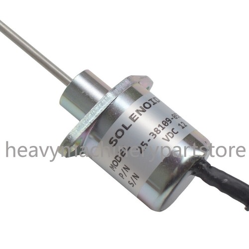 12V Fuel Stop Solenoid Valve 25-38109-06 For Kubota Carrier 1950 1850 1800 1500 - Picture 4 of 6