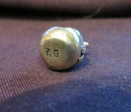 Pandora Ale Sterling Silver 925 Barrel Charm Snowman NWOT - Picture 4 of 4