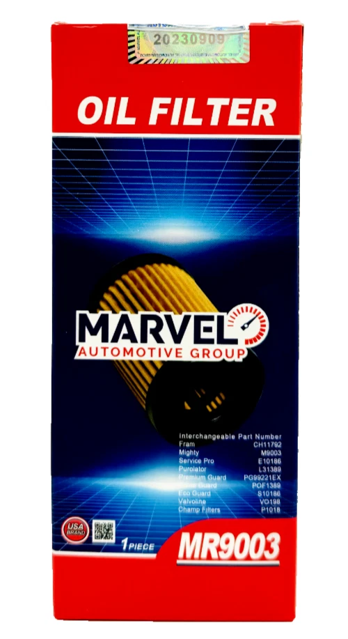 Filtro de aceite sintético Marvel MR9003 (2781800009) para Mercedes-Benz GLE580 20-23 Foto 2 de 4