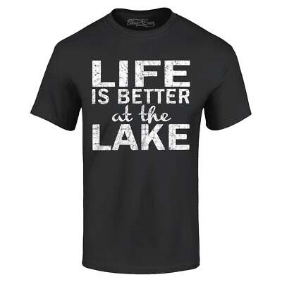 Life is Better at the Lake T-shirt Vacation Sayings Shirt