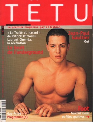 Tetu French Gay Interest Mag June 1998 Jean-Paul Gaultier 062218DBF | eBay