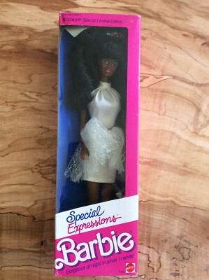 1989 SPECIAL EXPRESSIONS BARBIE - 2998 - ORIGINAL BOX UNOPENED - WOOLWORTH