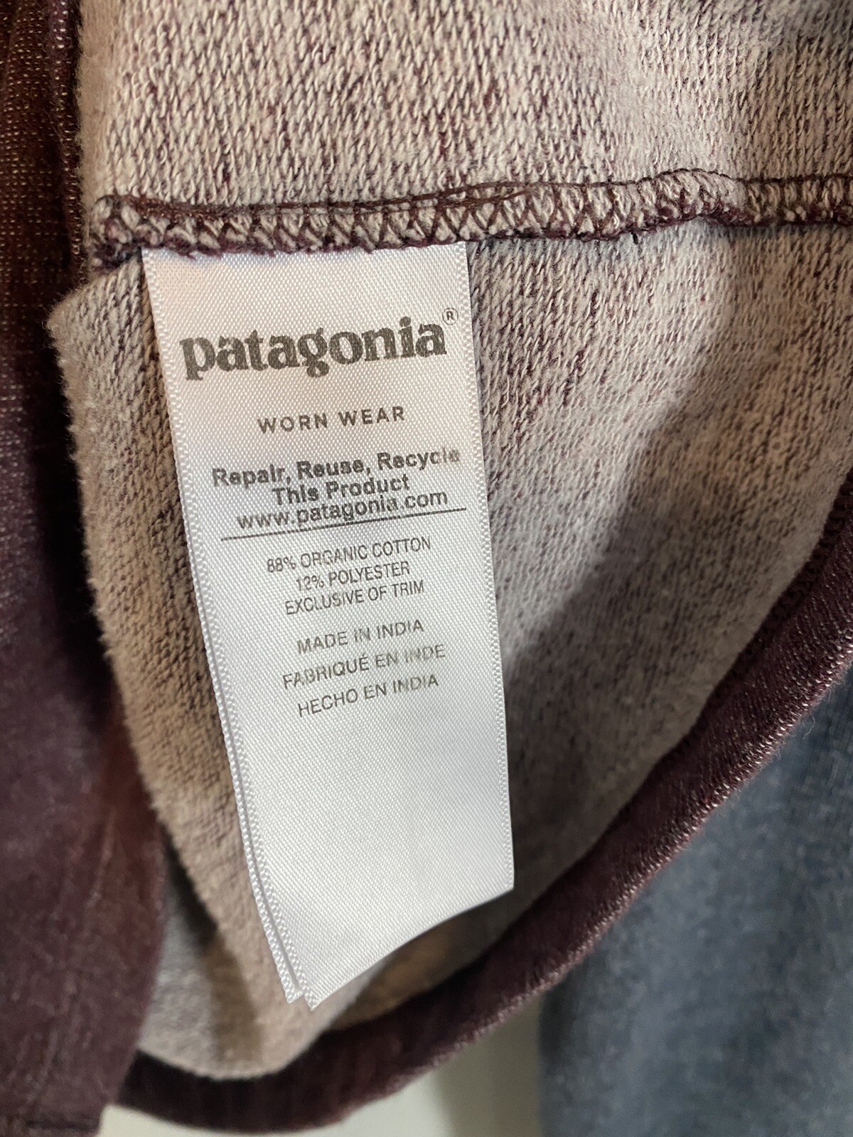 Patagonia Worn Wear Lightweight Crew Sweatshirt Gem