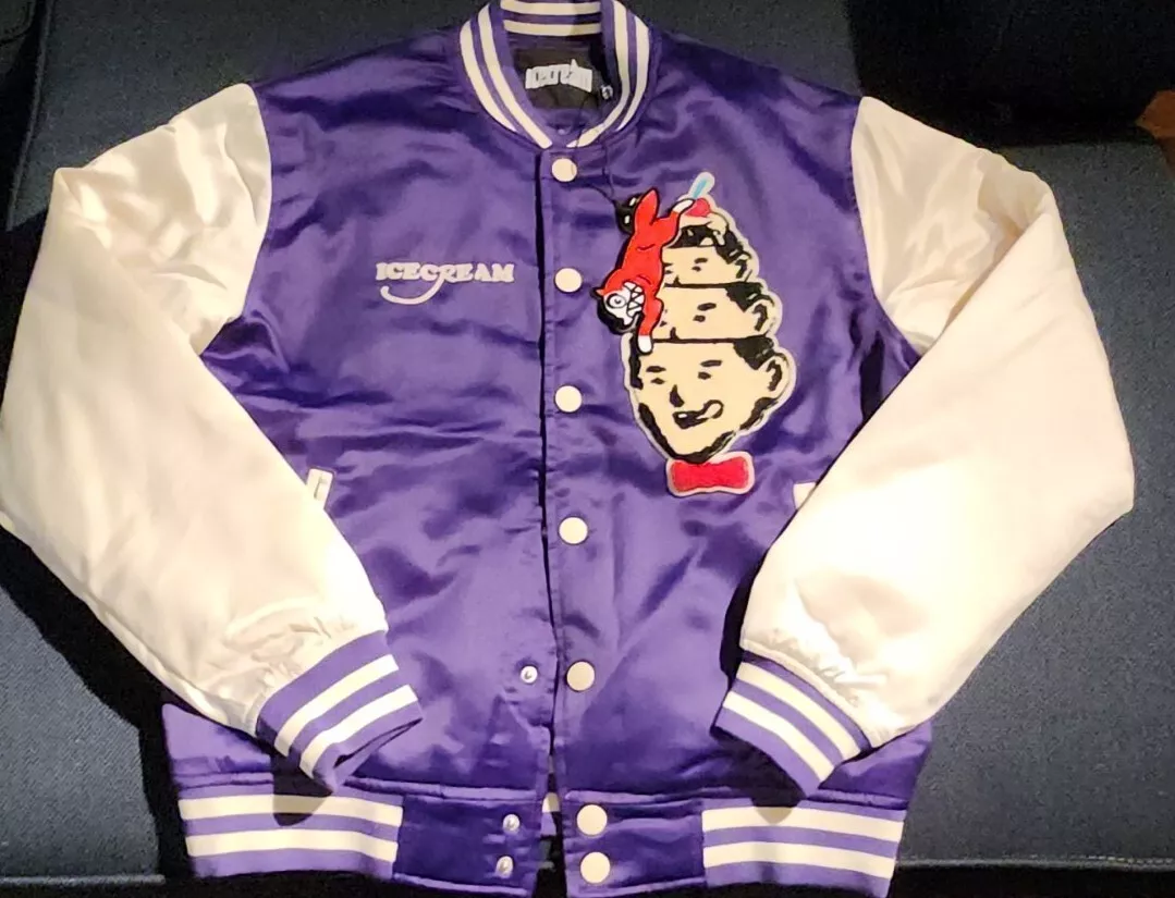 BBC ICECREAM VARSITY JACKET PURPLE HOODINI Magic Billionaire Boys Club