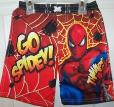 Spiderman Spider-Man Swim Trunks Shorts Toddler Boys Size 24 Months NWT