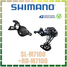 Shimano SLX M7100 12 Speed MTB Groupset Right Shifter Rear Derailleur