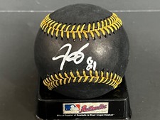 Luis Gil New York Yankees Auto Signed MLB Black Baseball Beckett WITNESS Holo _
