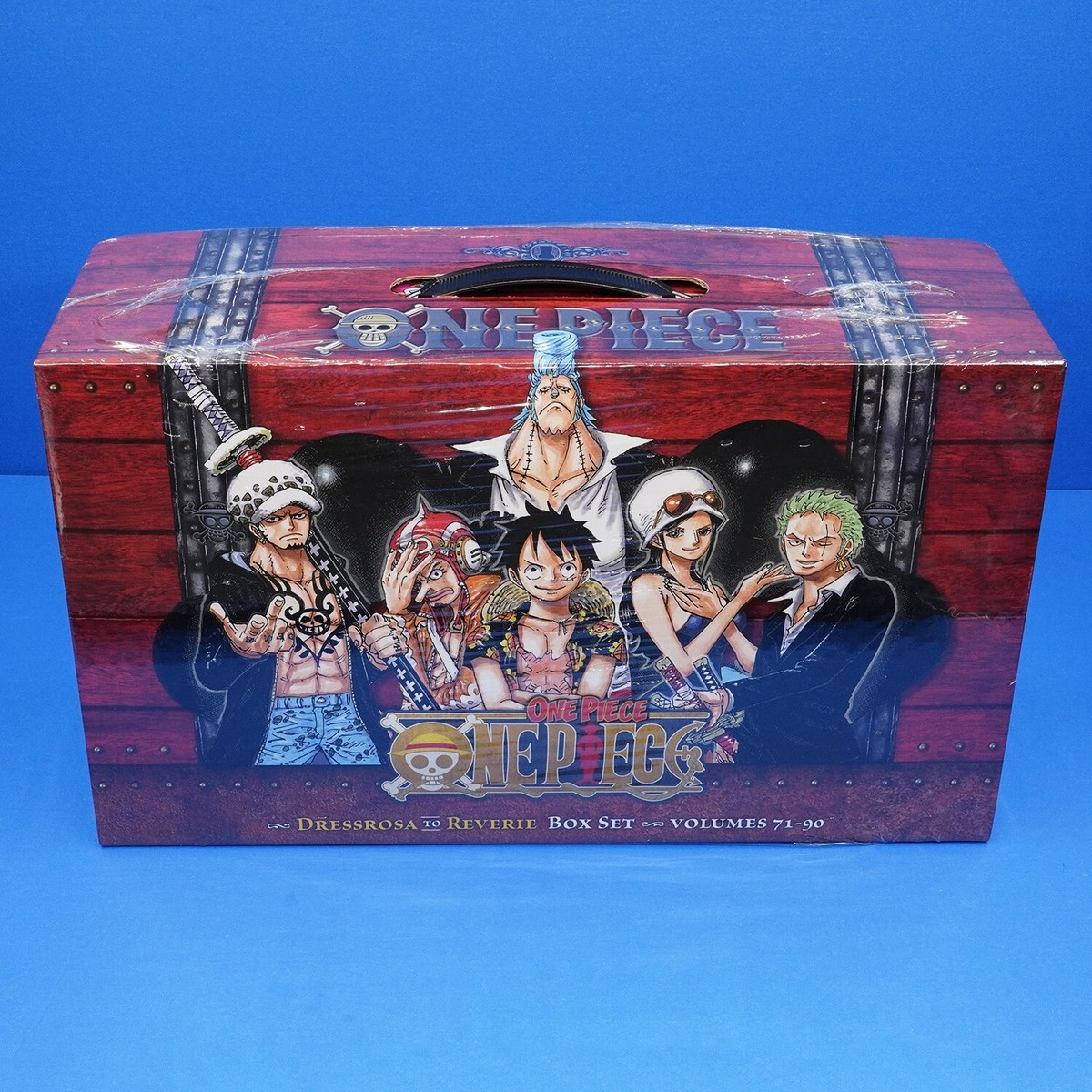 One Piece Manga Box Set 4 Volumes 71-90 Dressrosa To Reverie