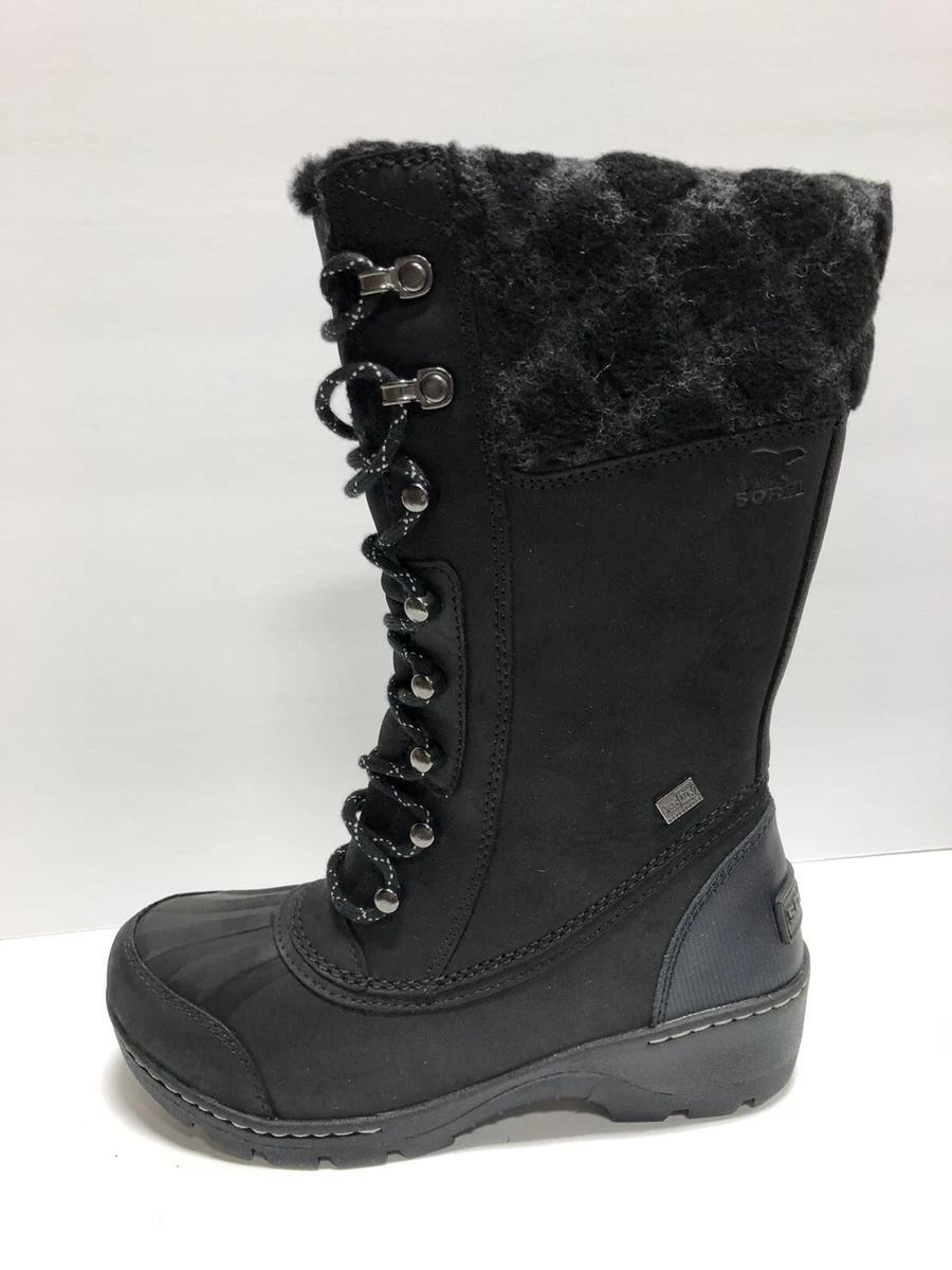 Sorel Womens Whistler Tall Snow Boots Black Size 6.5M eBay