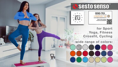 Sesto Senso Damen 3/4-Länge Baumwolle Mädchen Fitnesshose Sporthose Bunt Yoga