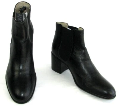 FREE LANCE Cavaliere Bottines Bottillon Elastisch Leder Schwarz 38 - Sehr Gut - Bild 1 von 4