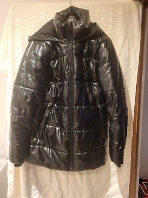 H&M Divided Teenage/ Ladies Shiny Padded Puffer Jacket UK Size Small  UK