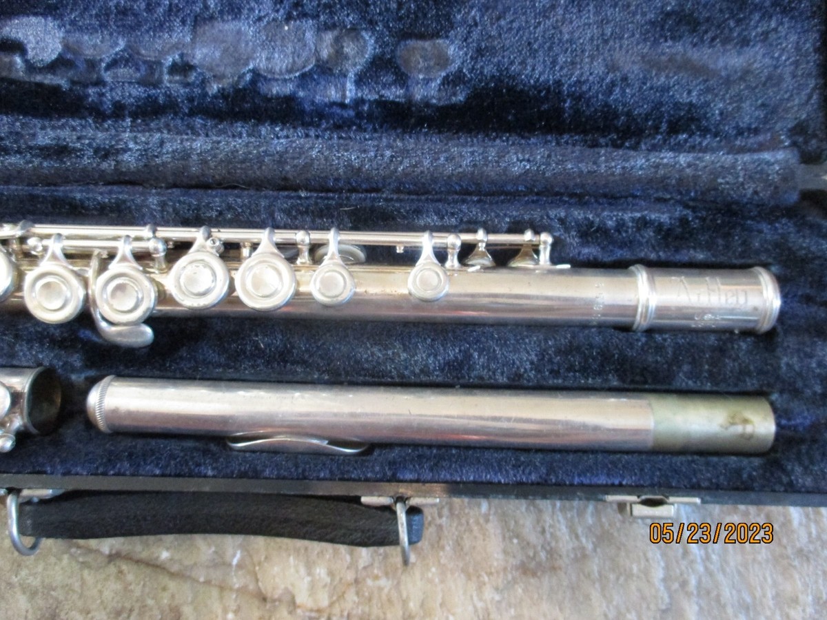 Artley 18-O flute with hard case. Made in USA | eBay