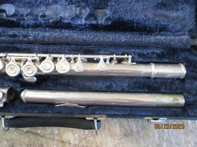 Artley 18-O flute with hard case. Made in USA | eBay