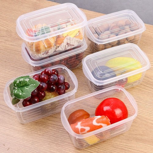 1Pcs Square Fresh-keeping Sealed Crisper Fridge Organizer Container - Picture 3 of 12