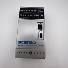 3B General Electric GE NO. 7-1600A AM/FM Portable Transistor Radio - Functions