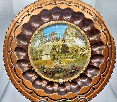 Copper Wall Display-Swiss Passo Sella m2240