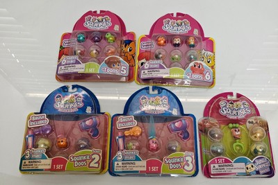 5 Lot Squinkies Collector Series 5, 6 Salon & Spa Series 2, 3, Jungle Surprize!
