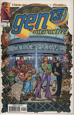 Gen 13  Interactive (was) - #1 (1997) - VF - Image Comics