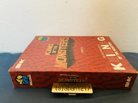 King of the Monsters 55 MEGA Neo Geo AES WORKING COMPLETE ORIGINAL with BOX Used