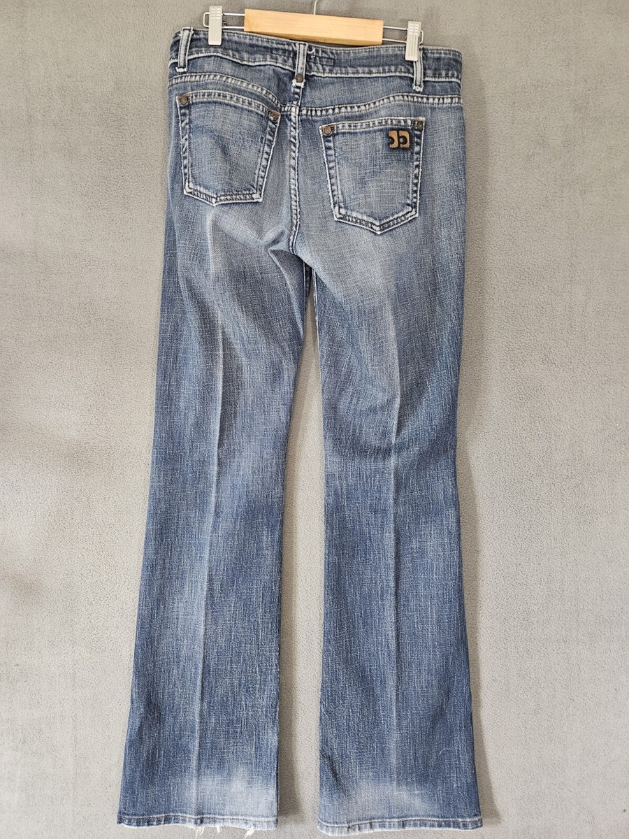 Joes Womens Size 29 Jeans Destressed Blue Stretch 5 Pocket