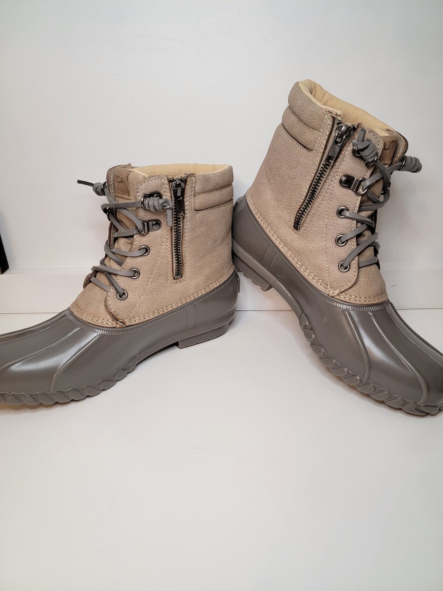 Nautica Two-Tone Duck Boots Nautica N83 Duck Boots N-83 Winter Snow Boot Channing Men main image 4