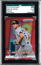 2013 Panini Prizm Wil Myers Red Prizm SGC 98/ GEM 10  RC