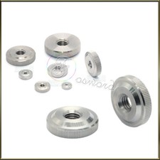 STAINLESS STEEL THIN KNURLED NUT THUMB GRIP KNOB ADJUSTMENT NUTS  2 3 5 6 - 10MM
