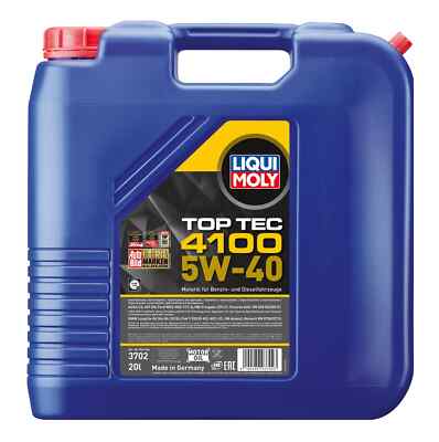 Top Tec 4100 5W40 20 Liter 3702 Liqui Moly Motoröl