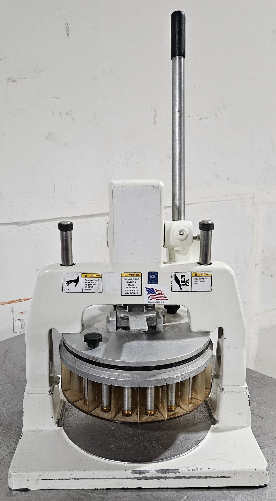 Dutchess Bakery BMIH 18 Part Manual Dough Divider Countertop Commercial