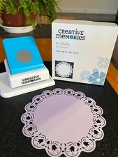 Creative Memories 6" Floral Circle Punch Retired 2020 Scrapbooking Paper Punch