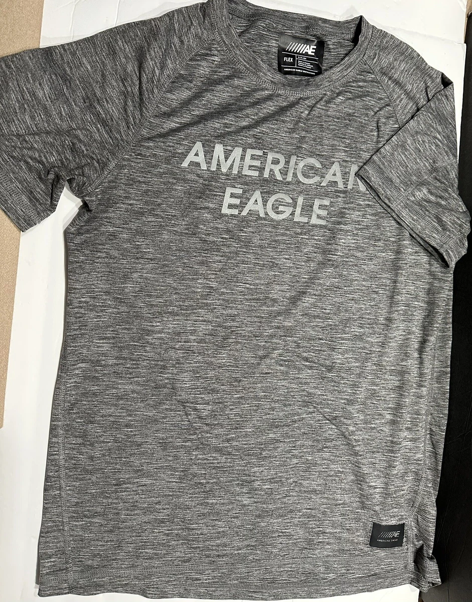 Grey american eagle shirt sales