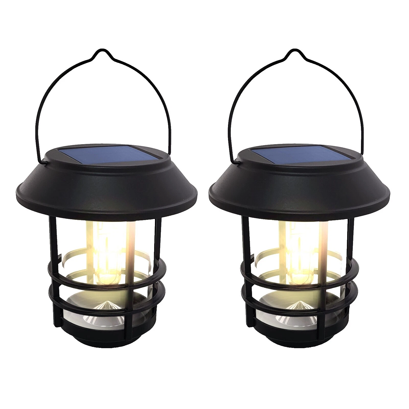 Lanterna de aço inoxidável solar iluminação ao Ar Livre