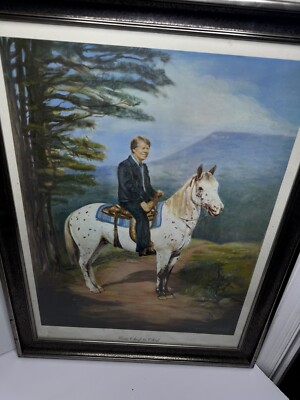 Jimmy Carter Framed Print   From Chief To Chief  By Armon Cheek. Lookout Mt.