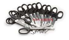 12 EMT Shears Scissors 7.25" Black Bandage Paramedic