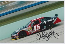 Kyle Petty Hand Signed 12x8 Photo Nascar Autograph 12