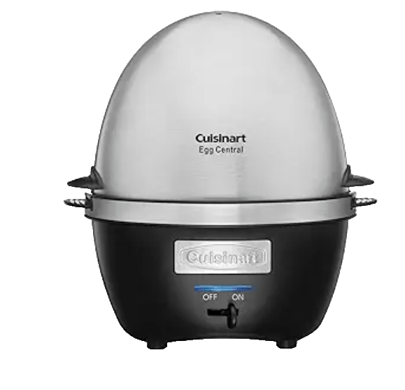 Cuisinart Brushed Stainless Steel Egg Cooker for Perfect Eggs Every Time