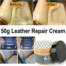 Advanced Leather Repair Gel Kit Filler Restore Car Seat Sofa Scratch Holes Cream